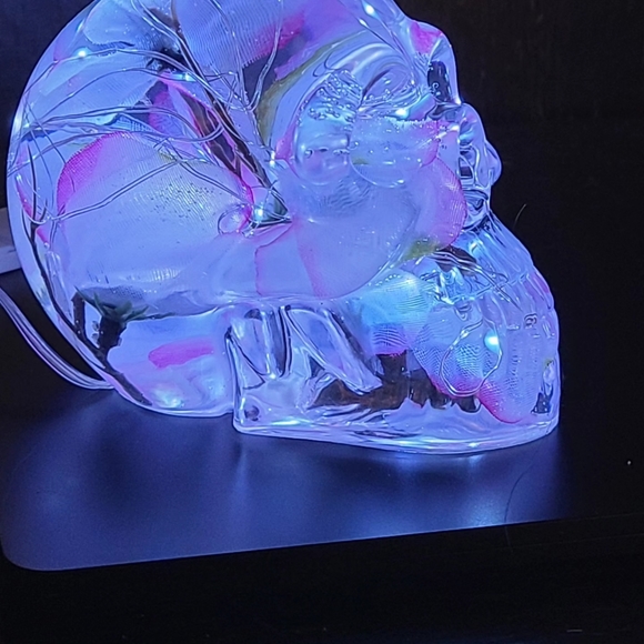 Skull cherry blossom nightlight- handmade - Picture 3 of 5